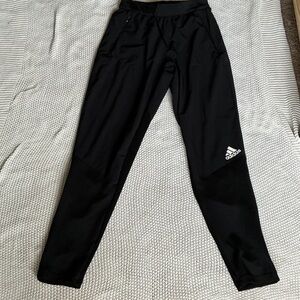 Adidas Black Joggers with Logo